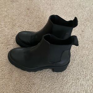 zara ankle boots with 3cm heel